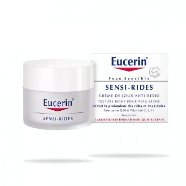 Eucerin Sensirides Soin Anti Rides Jour Peaux Seches A Tres Seche Cr Pot 50 Ml 1