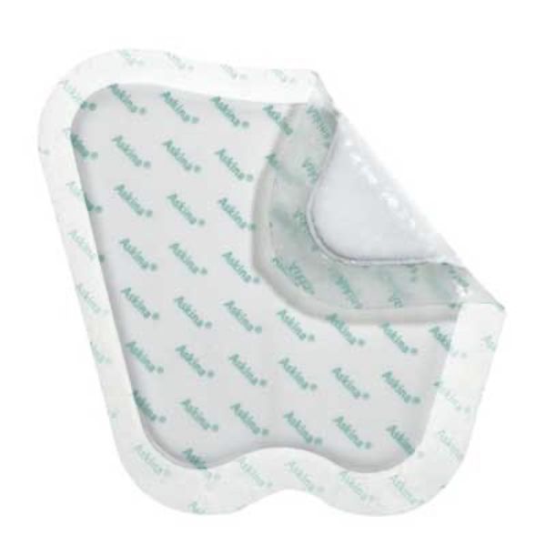 ASKINA DRESSIL SACRUM Pansement hydrocellulaire, siliconé, autoadhérent, stérile, spécial sacrum, bt 10