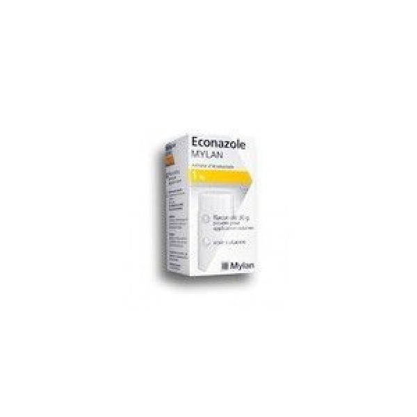 Econazole Mylan 1 Solution Pour Application Cutanee Boite De 1 Flacon S Aluminium Verni De 30 G