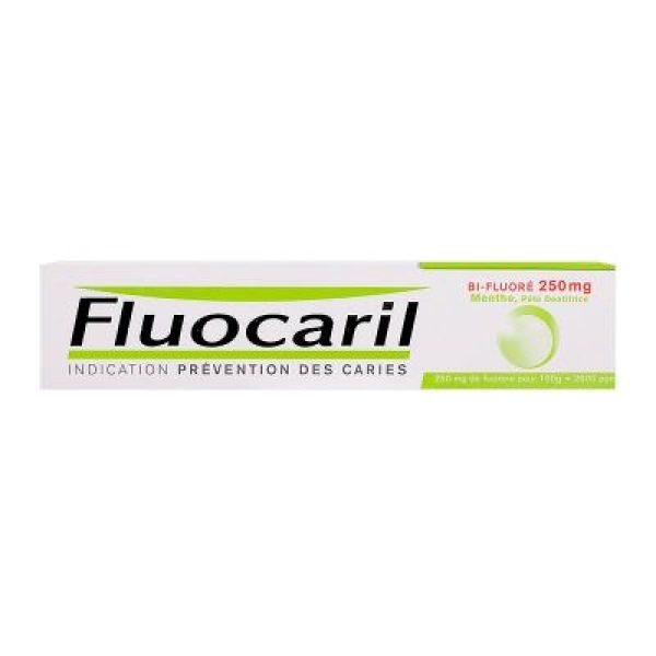 Fluocaril Bifluore 250 Mg Menthe Pate Dentifrice 1 Tube(S) Alumino Plastique