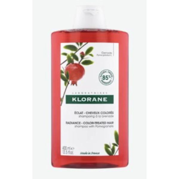 Klorane Shampooing Grenade Flacon 400 Ml 1