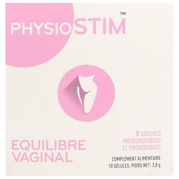Physiostim Equilibre Vaginal Gelule Boite 10
