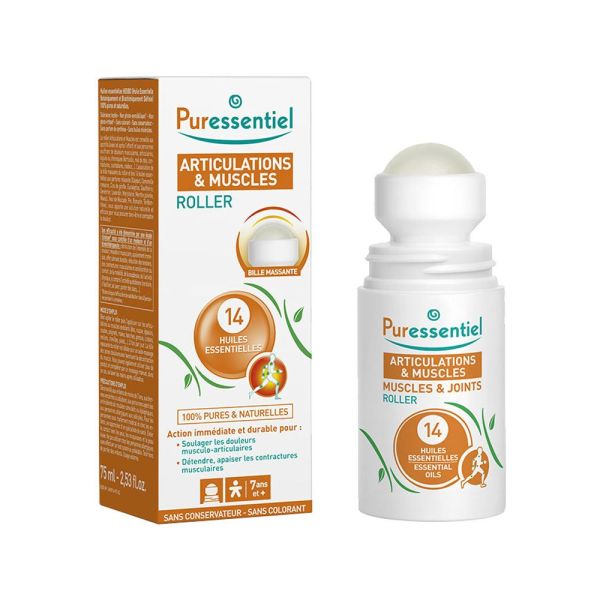 Puressentiel Articulations Roller Aux 14 Huiles Essentielles Liquide 75 Ml 1