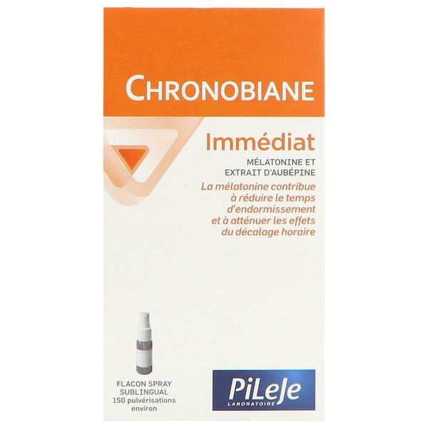 Pilège Chronobiane Immédiat Flacon spray sublingual 20 ml - 150 pulvérisations environ