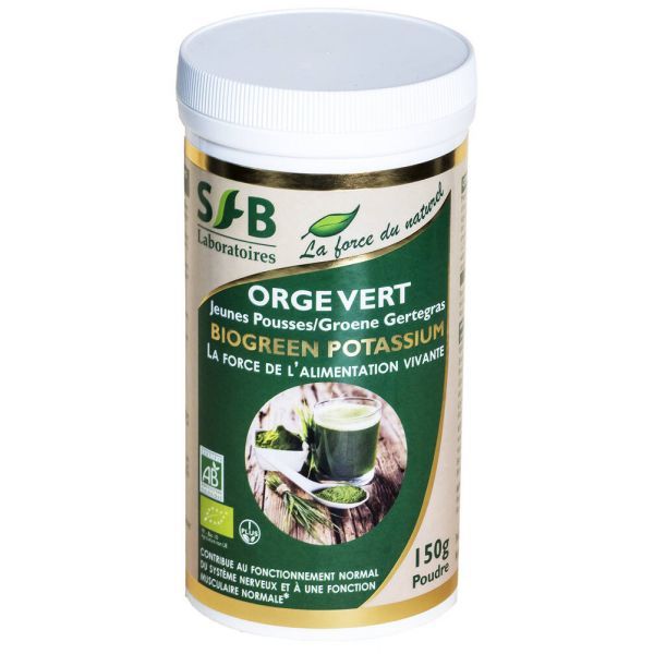 SFB Laboratoires Orge vert poudre Bio - pot 150 g