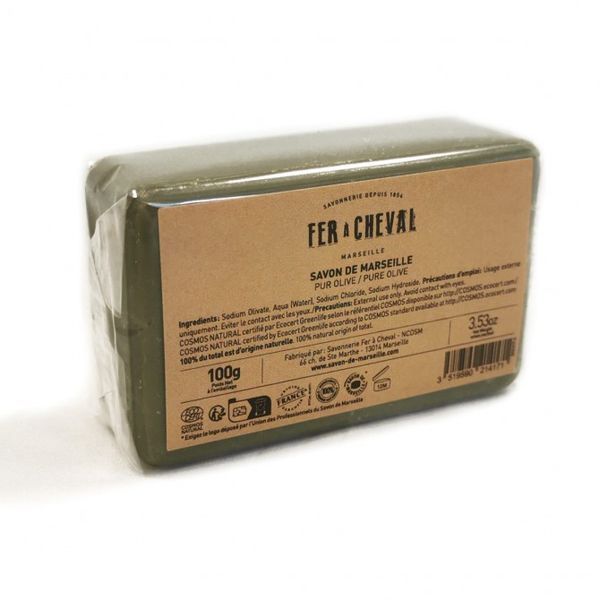 Savon de Marseille Savonnette Pur Olive 100g