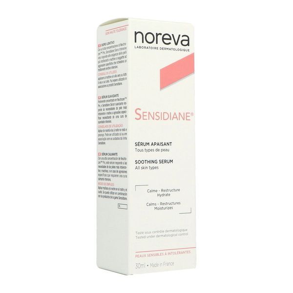 Sensidiane Serum Apaisant Intensif Visage Fluide Fl Pompe 30 Ml 1