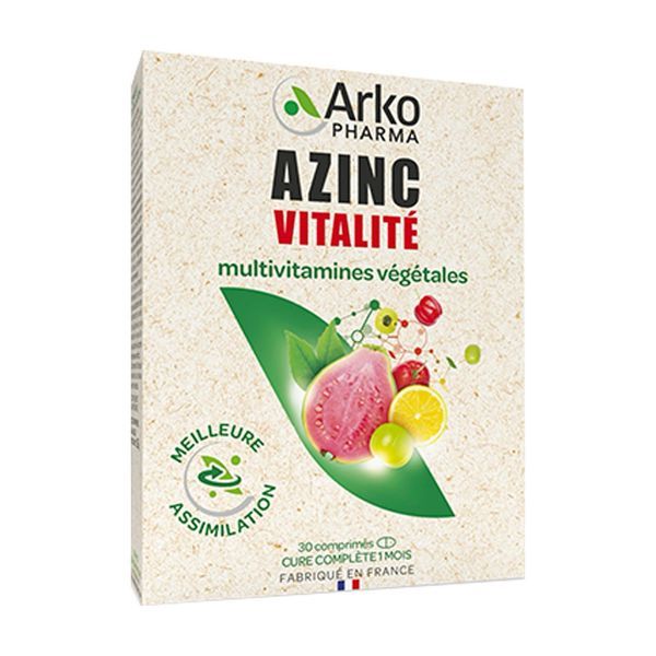Azinc Naturel Vitalite 30 Cp