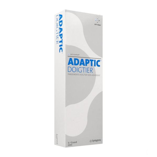 Adaptic Doigtier Grand Pansement Bt 3