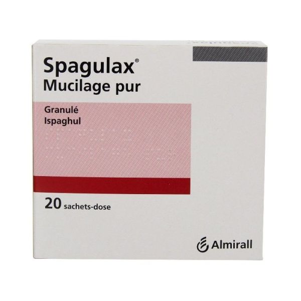 Spagulax Mucilage Pur (Ispaghule) Granules En Sachets-Dose B/20