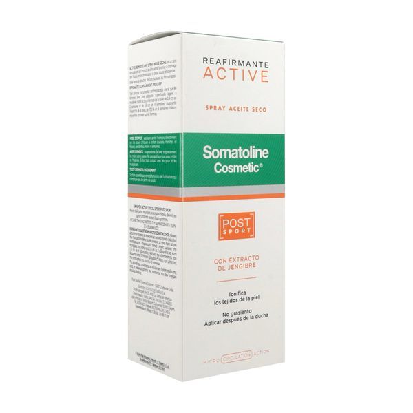 SOMATOLINE COSMETIC REMODELANT ACTIVE HUILE SECHE 125ML CREME FL POMPE 1