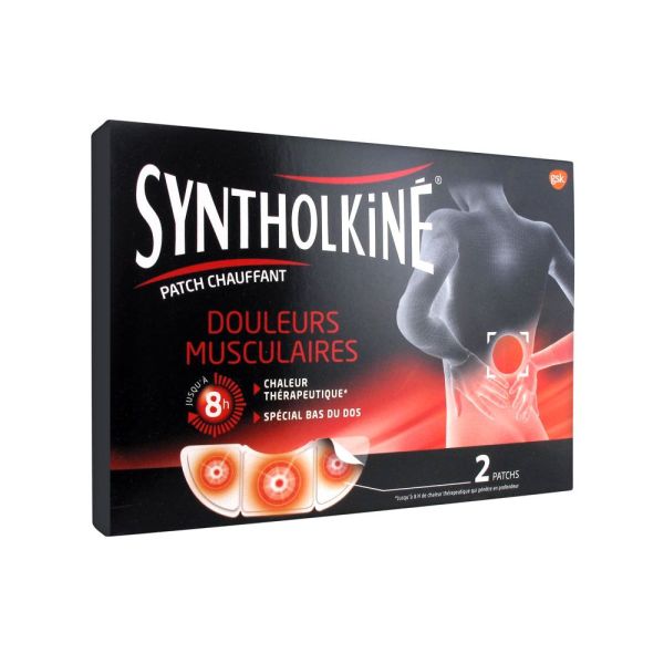 Syntholkiné Syntholkiné Patch chauffant grand format - 2 patchs