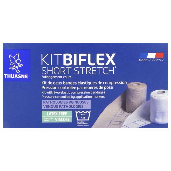 KIT BIFLEX Kit bandes de compression élastiques à allongement court, taille 1 (ref. 170051201), unité