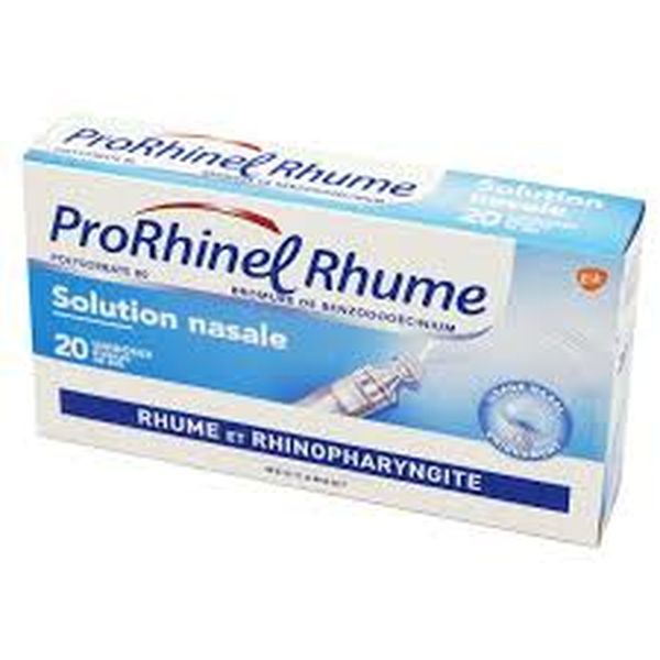 PRORHINEL RHUM SOLUTION NASALE B/20