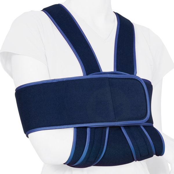 Sm Ortho Bandage Immobilisation Epaule Bleu Marine Grand Taille Bt 1