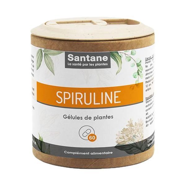 Santane Spiruline Gelule Boite 250 Mg 60