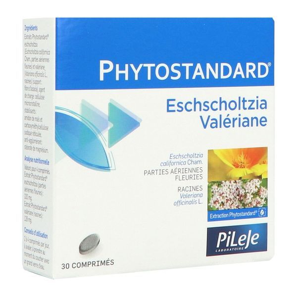 Pilège Phytostandard® - Eschscholtzia / Valériane 30 comprimés