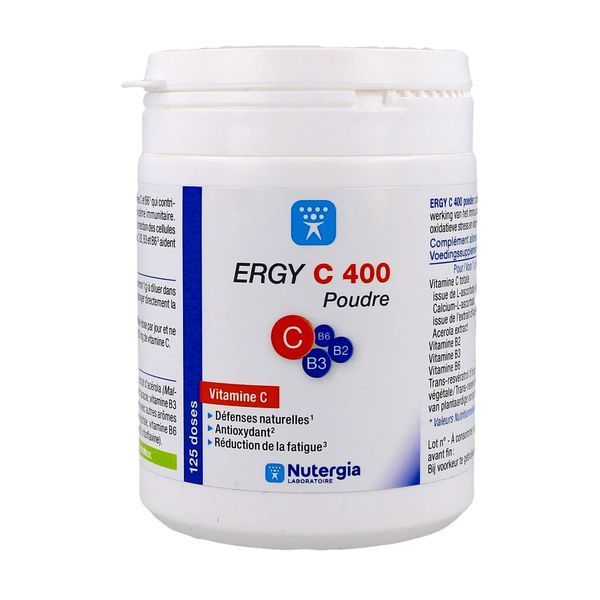 ERGY C 400 POUDRE POT 125G