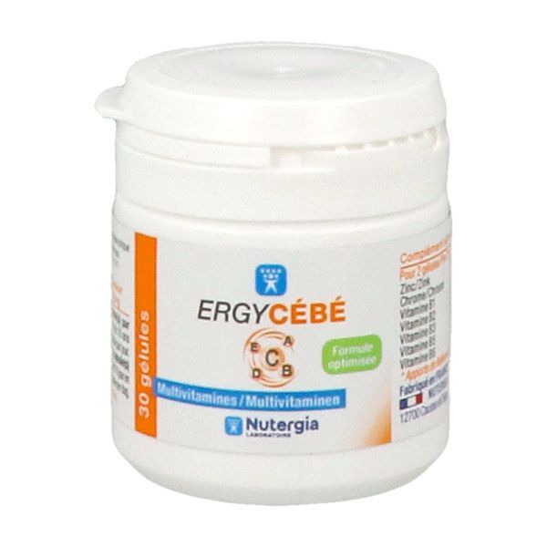 Nutergia - Ergycebé - 30 gélules