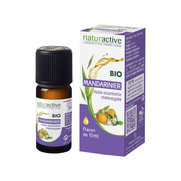 NATURACTIVE HUILE ESSENTIELLE BIO MANDARINIER 10 ML