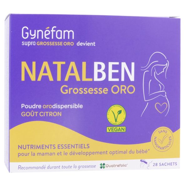 Natalben Grossesse Oro Poudre Sachet 28