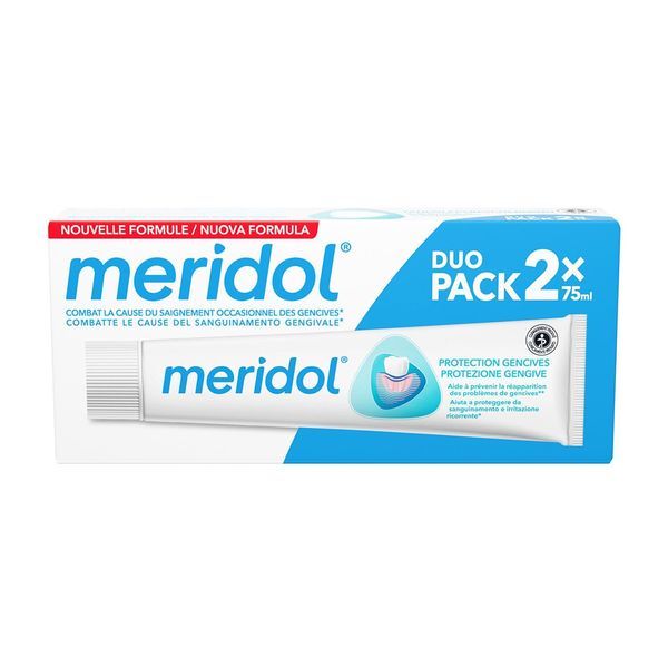 Meridol Dentifrice Protection Gencives Lot de 2 x 75ml
