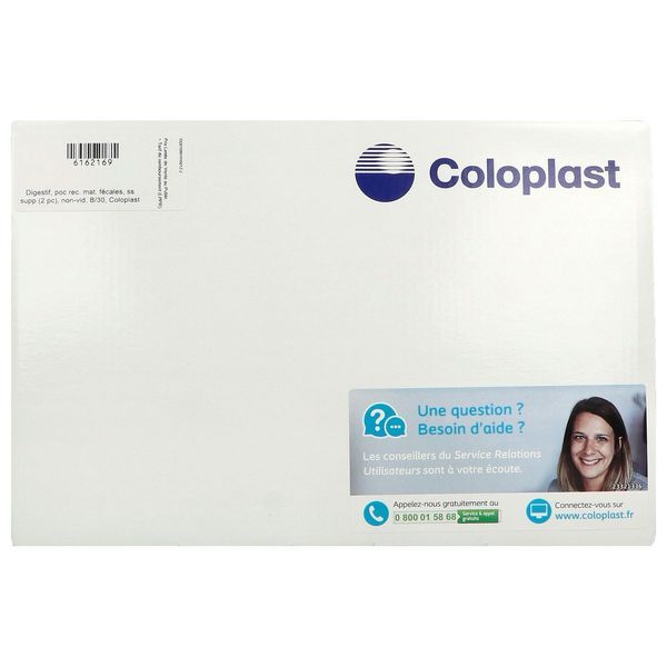 SENSURA FLEX POCHE FERMEE XXL Poche XXL fermée, système 2 pièces, à couplage adhésif, opaque, diamètre de l'anneau 90 mm, bt 30