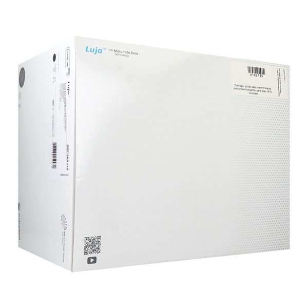 LUJA HOMME STANDARD Sonde vésicale type nélaton, autolubrifiée, zone de drainage microperforée, CH 10, code couleur noir (ref. 200310), bt 30