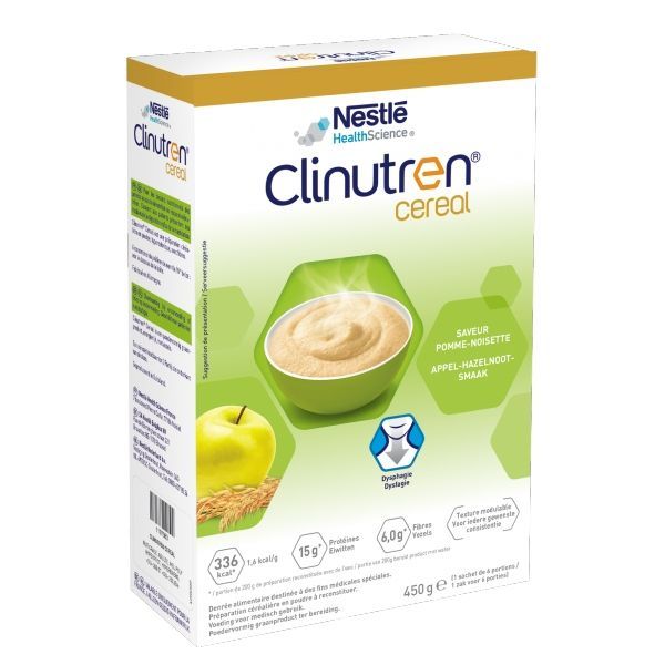 CLINUTREN CEREAL POMME-NOISETTE 450 G