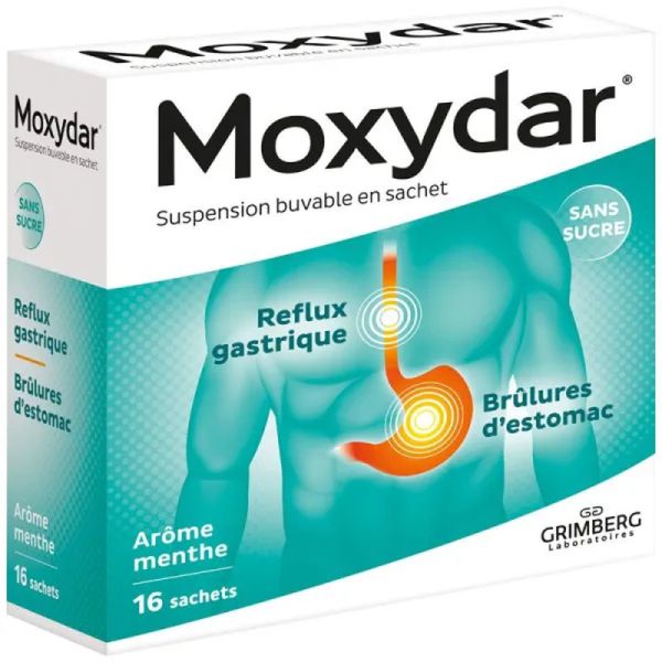 MOXYDAR SUSPENSION BUVABLE EN SACHET-DOSE B/16