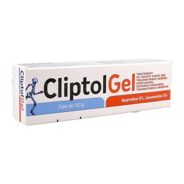 CLIPTOL gel 1 tube(s) aluminium verni de 50 g