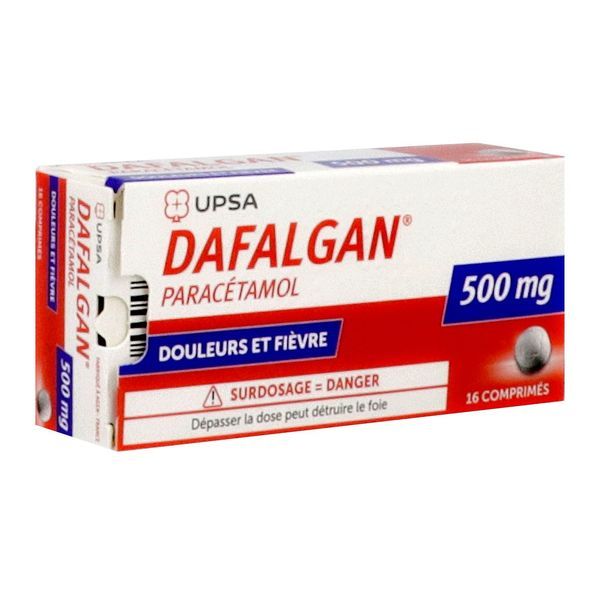 DAFALGAN Comprimé 500 mg, boîte 16