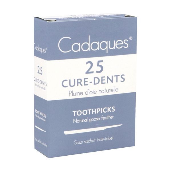 Cadaques Cure-Dent En Plume D'Oie Bt 25