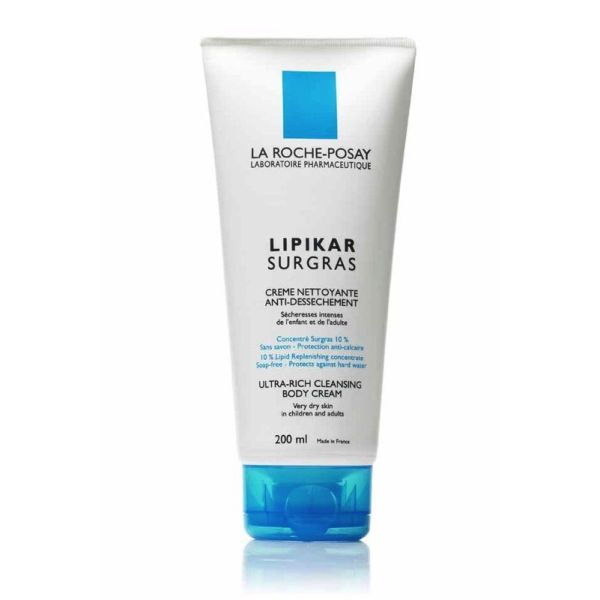 Lipikar Surgras Crème lavante anti-dessèchement 200ml