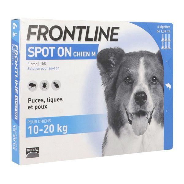 Frontline Spot-On Chien M (Pipette A Embout Secable) 1,34 Ml 6