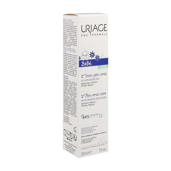 Uriage 1Er Soin Peri Oral - Nouvelle Formule Sans Silicone Nouveaux Ingredients Creme Tube 30 Ml 1
