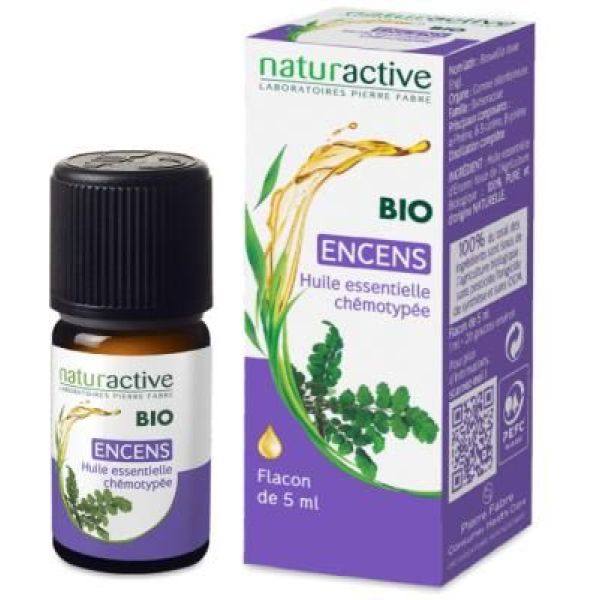 Naturactive Huile Essentielle D'Encens Bio Flacon 5 Ml 1