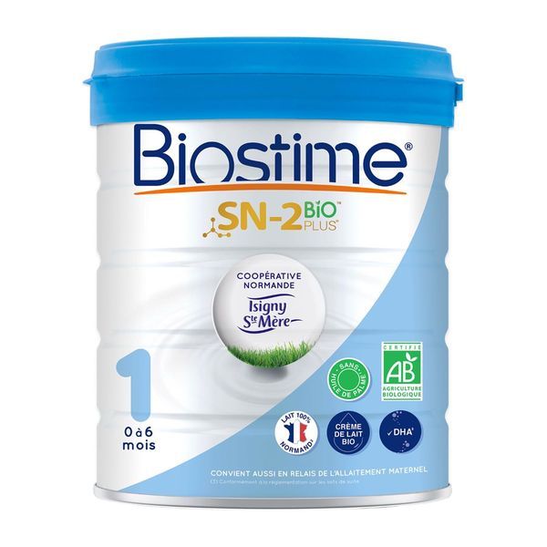 BIOSTIME 1 Lait pour nourrisson 1er âge, bt 800 g
