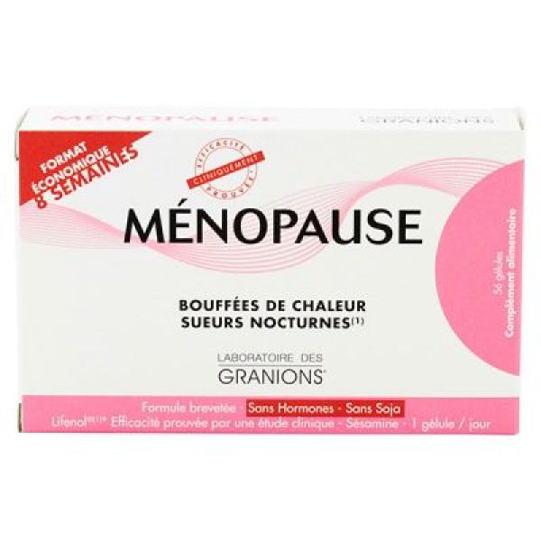 Granions Menopause Menogyn Format Economique Gelule 56