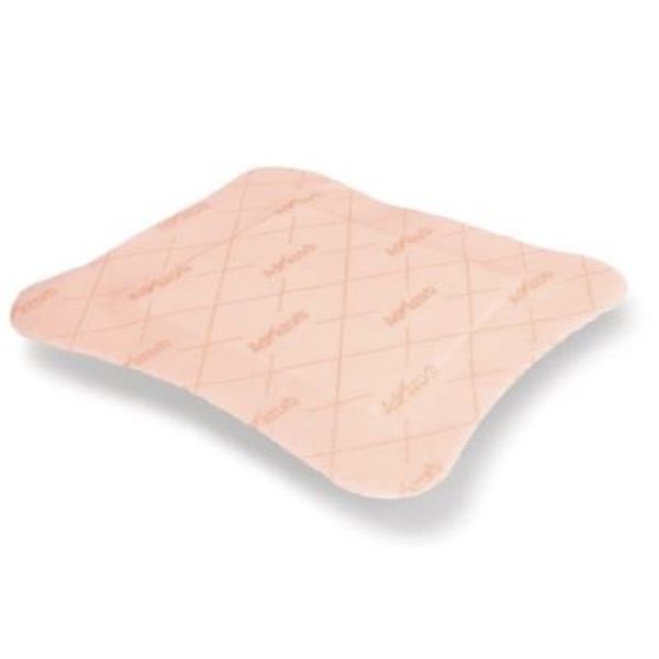 ADVAZORB BORDER Pansement hydrocellulaire superabsorbant, interface siliconée, adhésif, stérile, 20 cm x 20 cm (ref. 4195), bt 10