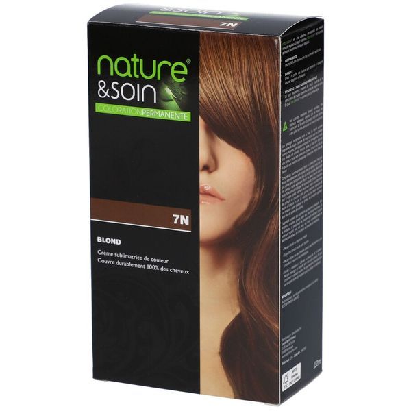 Sante Verte Nature Et Soins Coloration Permanente:Tb Coloration 47G+Revelateur Couleur70Ml Creme Blond 1