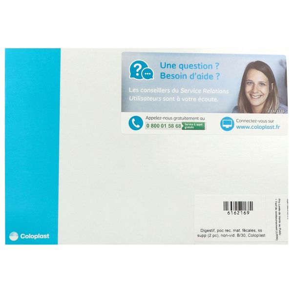 SENSURA MIO CLICK VISIO POCHE FERMEE MAXI Poche fermée, filtre intégré, système 2 pièces, textile neutre opaque, diamètre 40 mm (ref. 114029), bt 30