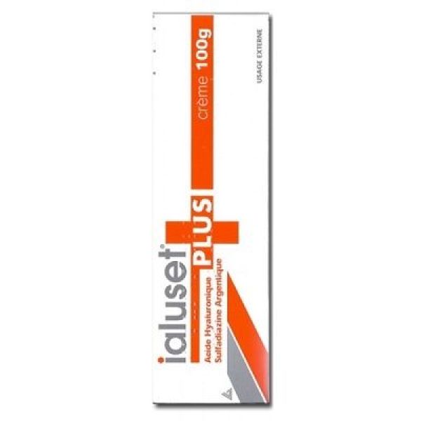 Ialuset Plus Acide Hyaluronique+Sulfadiazine Argentique = Ancien Cr Tb 100 G Bt 1