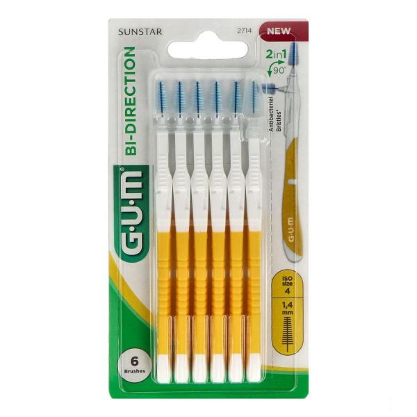 Gum Interdentaire Bi-Direction 2714 Brosset 1,4 Mm 6