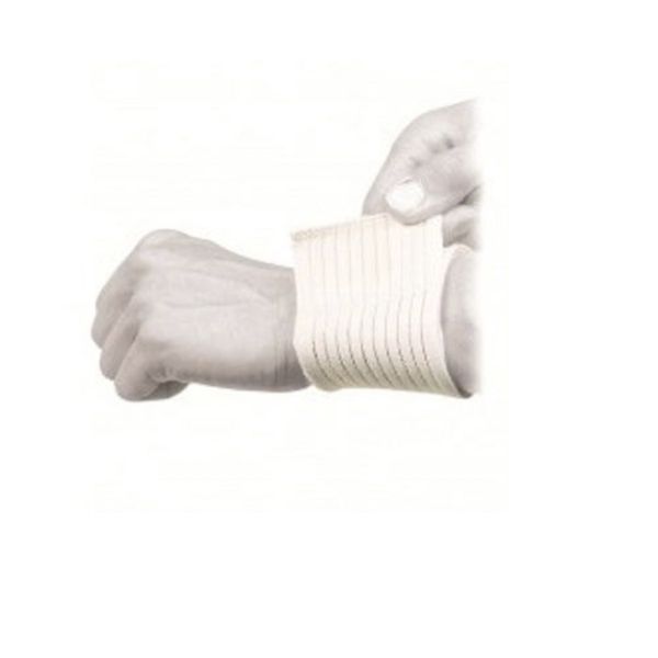STRAPPING POIGNET BANDE Bande de contention spandex, pour strapping poignet, blanc (ref. S600), unité