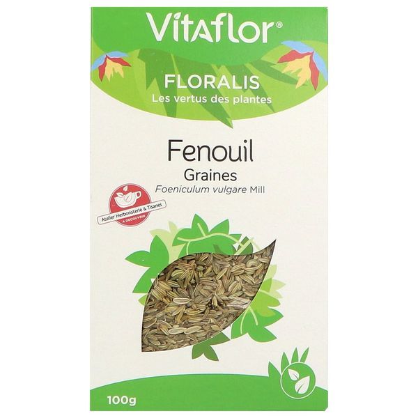FENOUIL FRUIT VITAFLOR Fruit de fenouil, vrac, bt 100 g