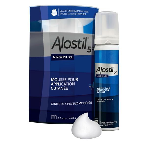 Alostil 5 % Mousse Pour Application Cutanee En Flacon Pressurise B/3