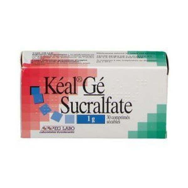 KEAL 1 g (sucralfate) comprimés sécables B/30