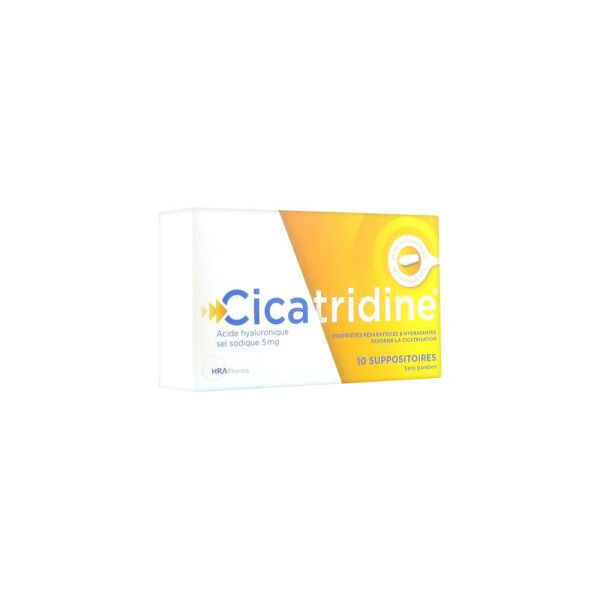 Cicatridine Acide Hyaluronique Sel Sodique 5Mg Suppositoire 10