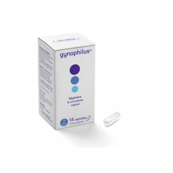 GYNOPHILUS Capsule vaginale probiotique pour usage intime fl 14 caps